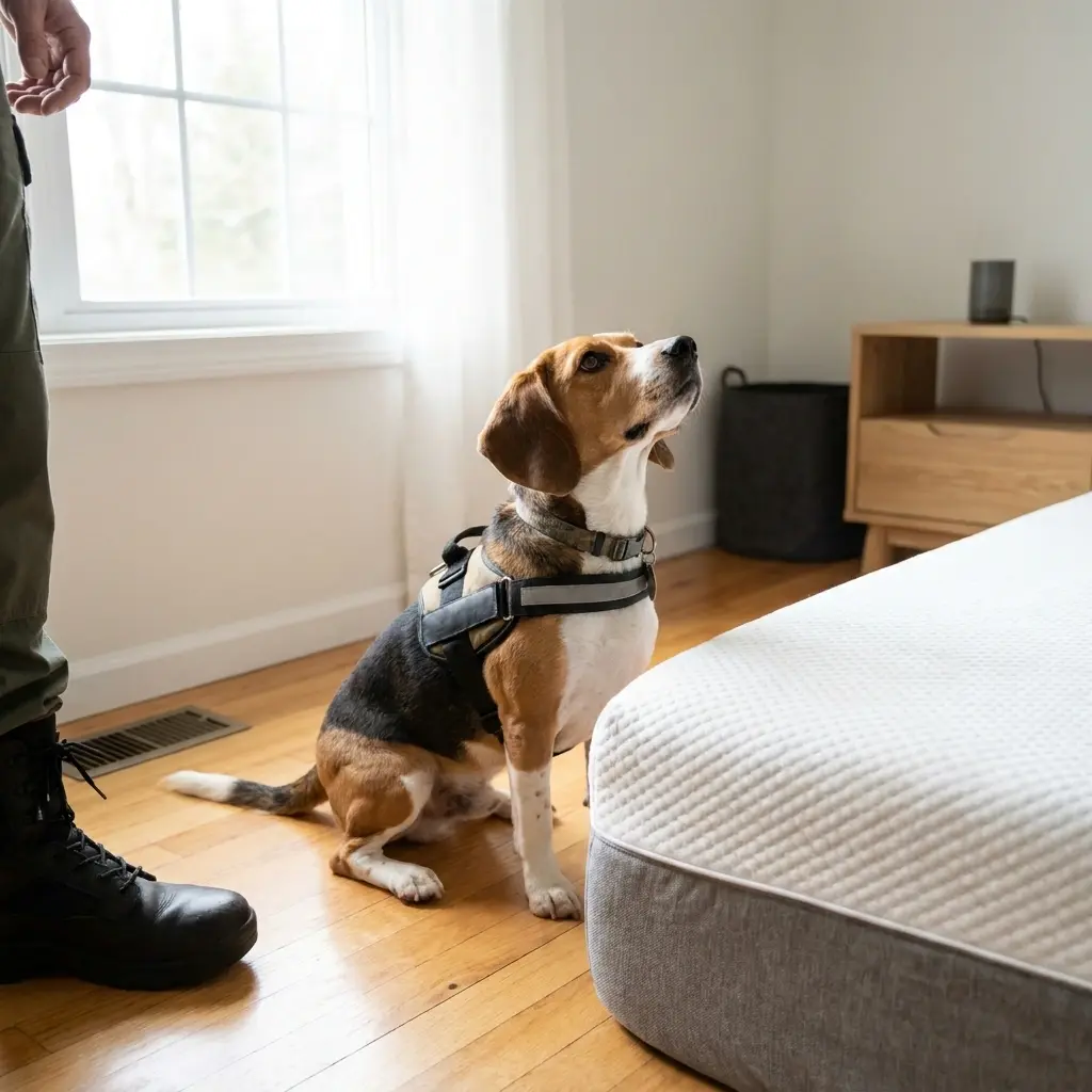 Besoin d'une détection canine à Seichamps ?