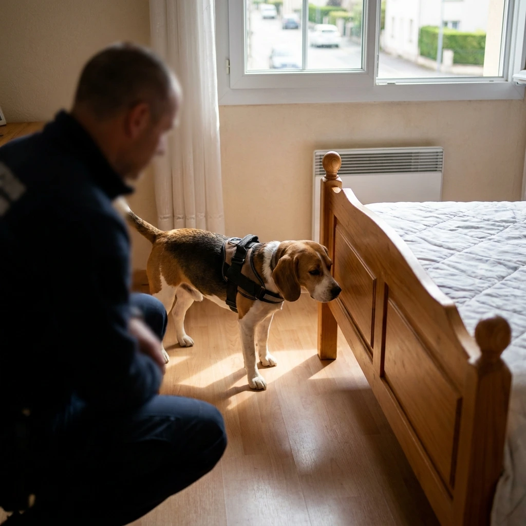 Détection canine punaise de lit Seichamps (54280)