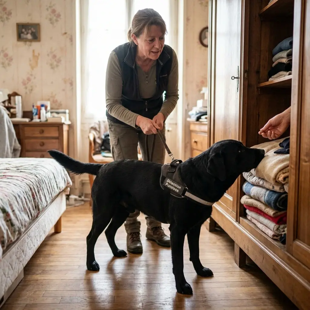 Comment se déroule l'intervention canine à Lunéville ?