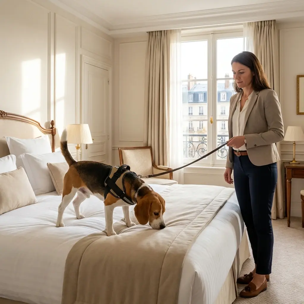 Comment se déroule la détection canine à Maxéville ?