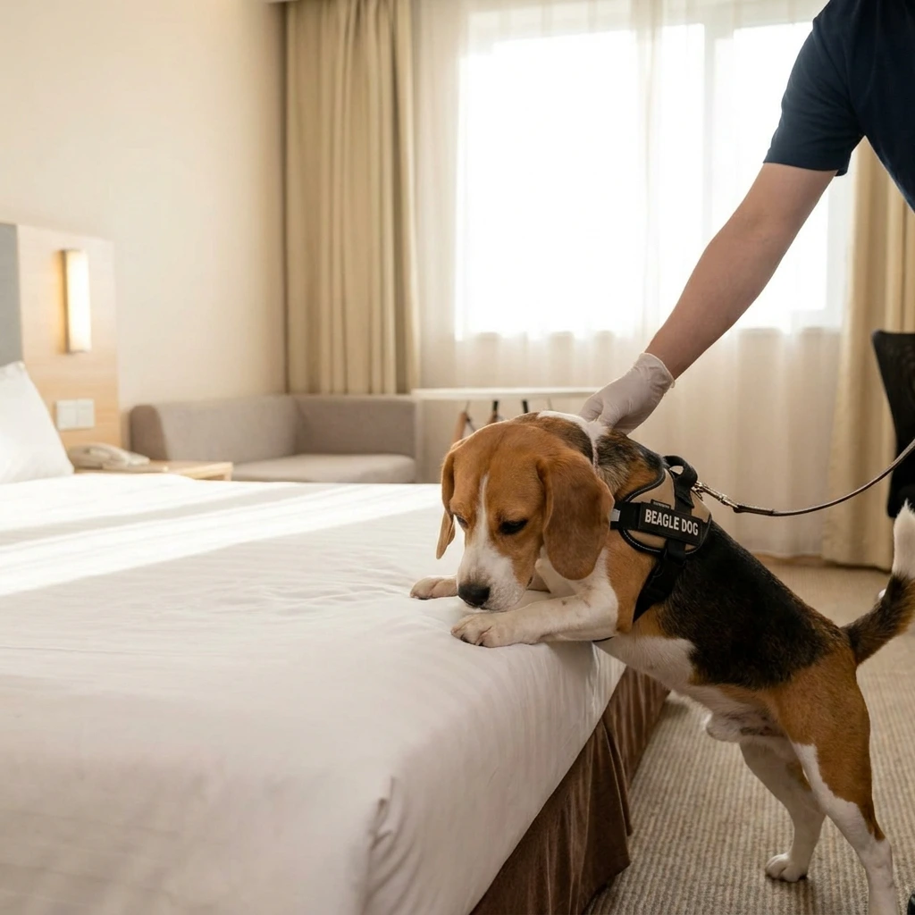 Comment se déroule la détection canine à Mont-Saint-Martin ?