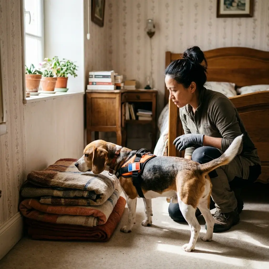 Détection canine punaise de lit Damelevières (54360)