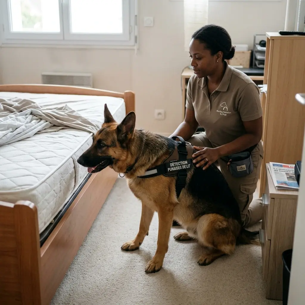 Détection canine punaise de lit Dieulouard (54380)