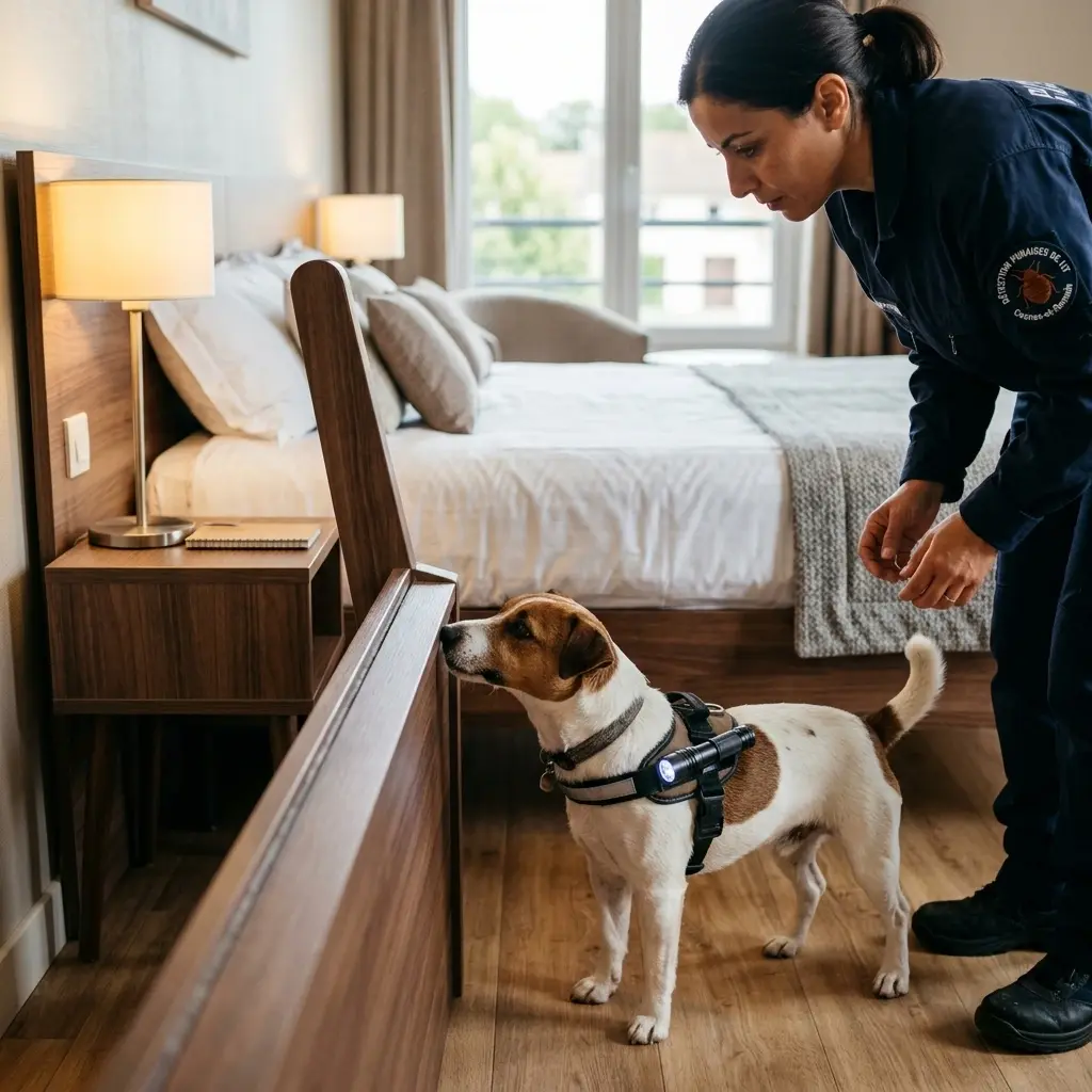 Notre protocole de détection canine sur place