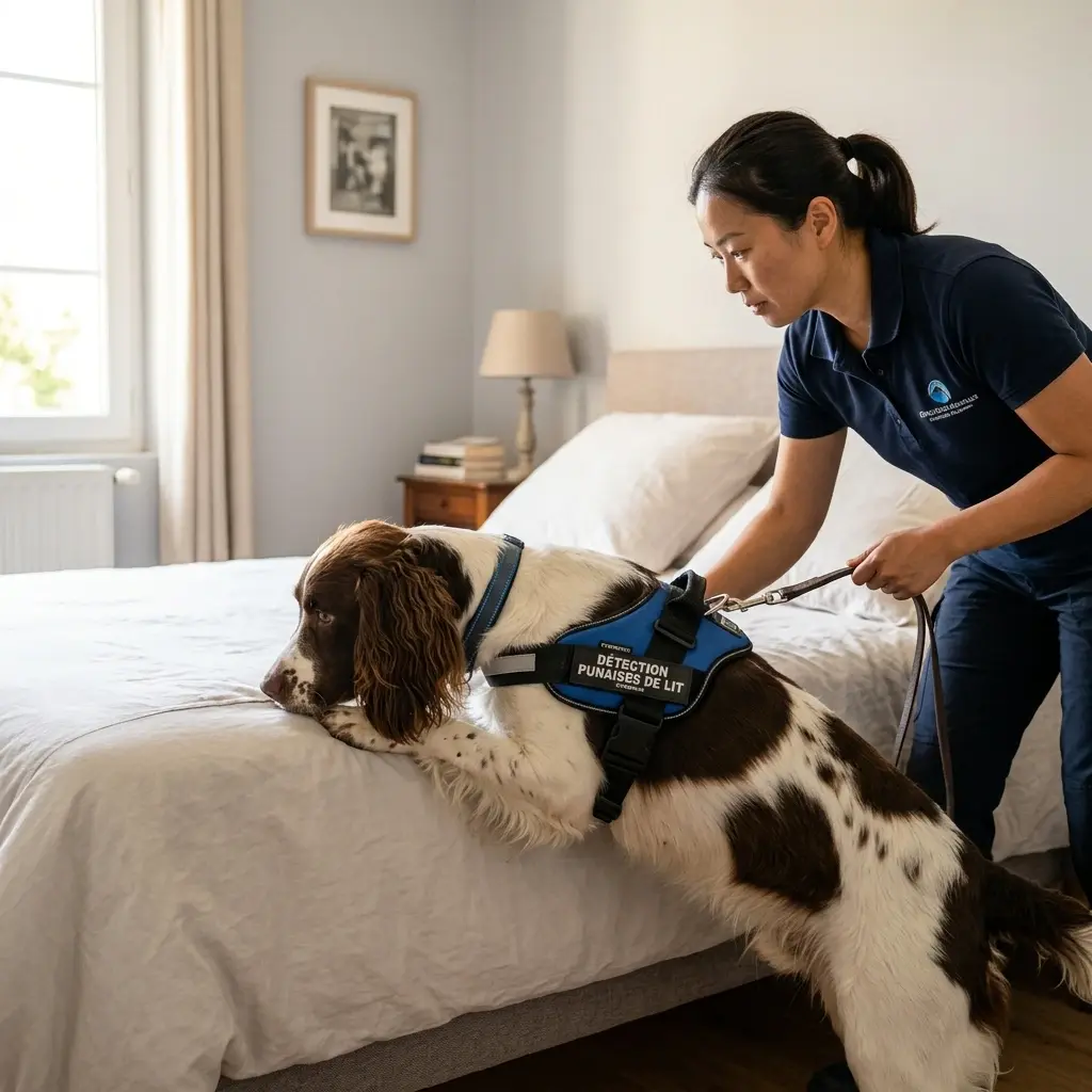 Comment se déroule une détection canine à Cosnes-et-Romain ?