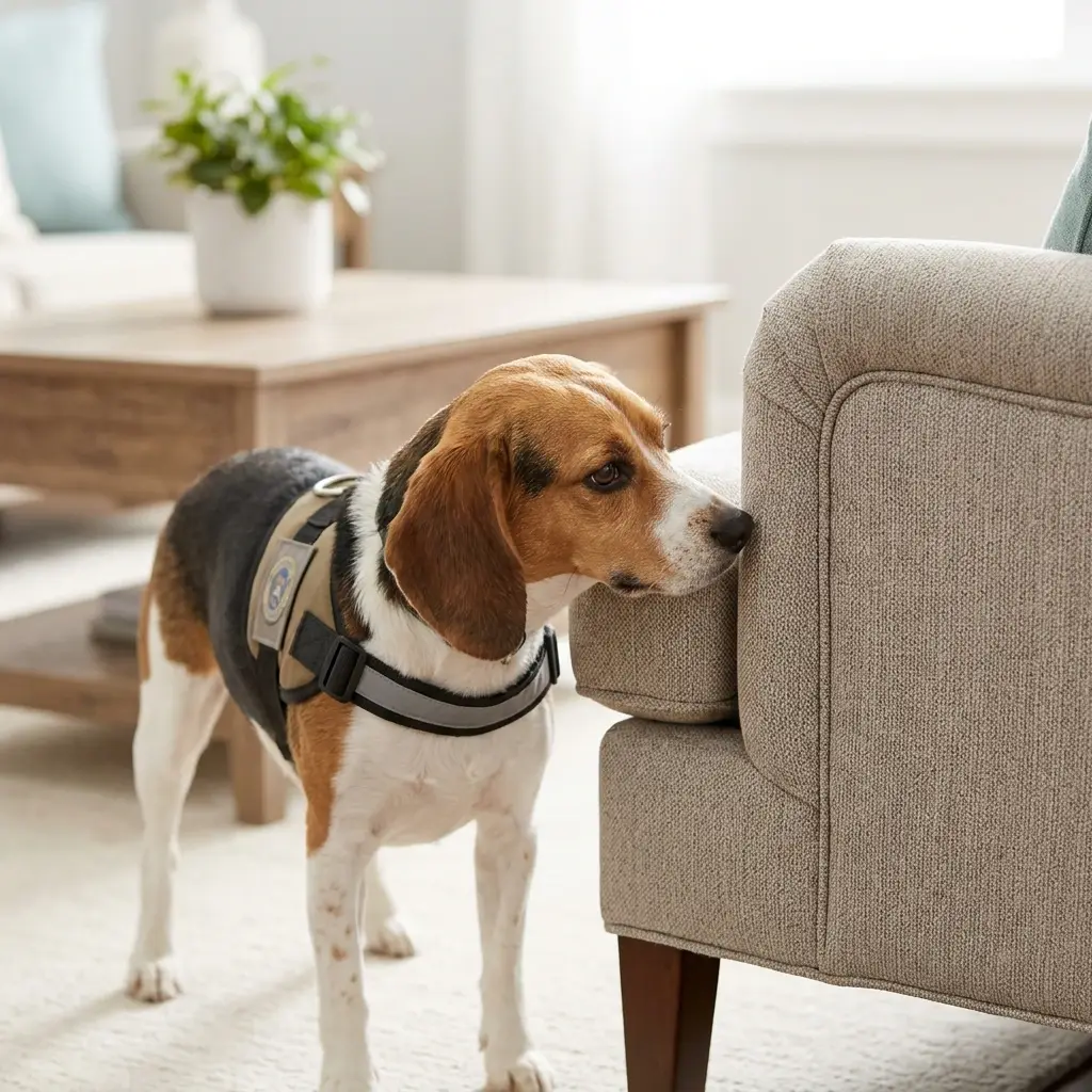 Comment se déroule la détection canine à Pulnoy ?