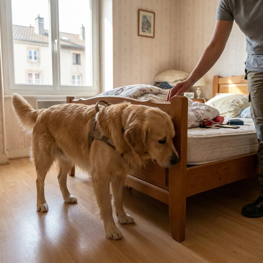 Détection canine punaise de lit Réhon (54430)