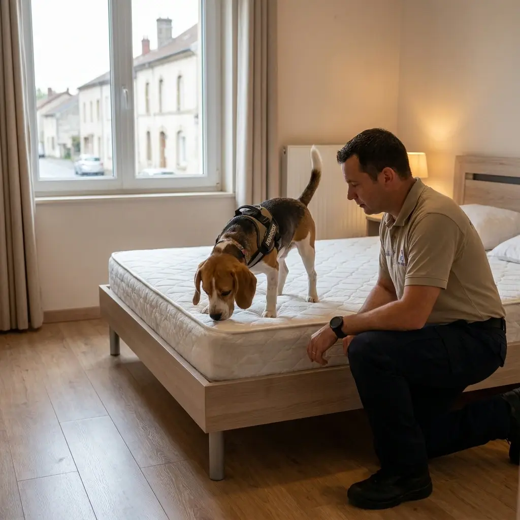 Comment se déroule la détection canine à Tomblaine ?