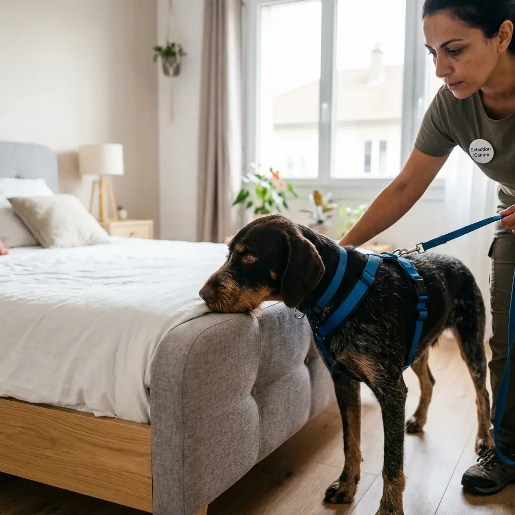Comment se passe l'inspection canine à Laxou ?