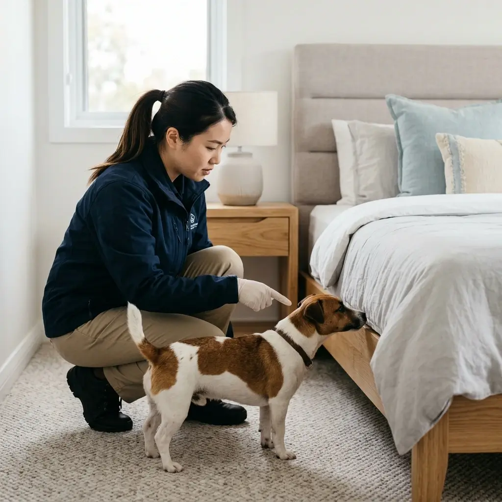 Notre procédure de détection canine
