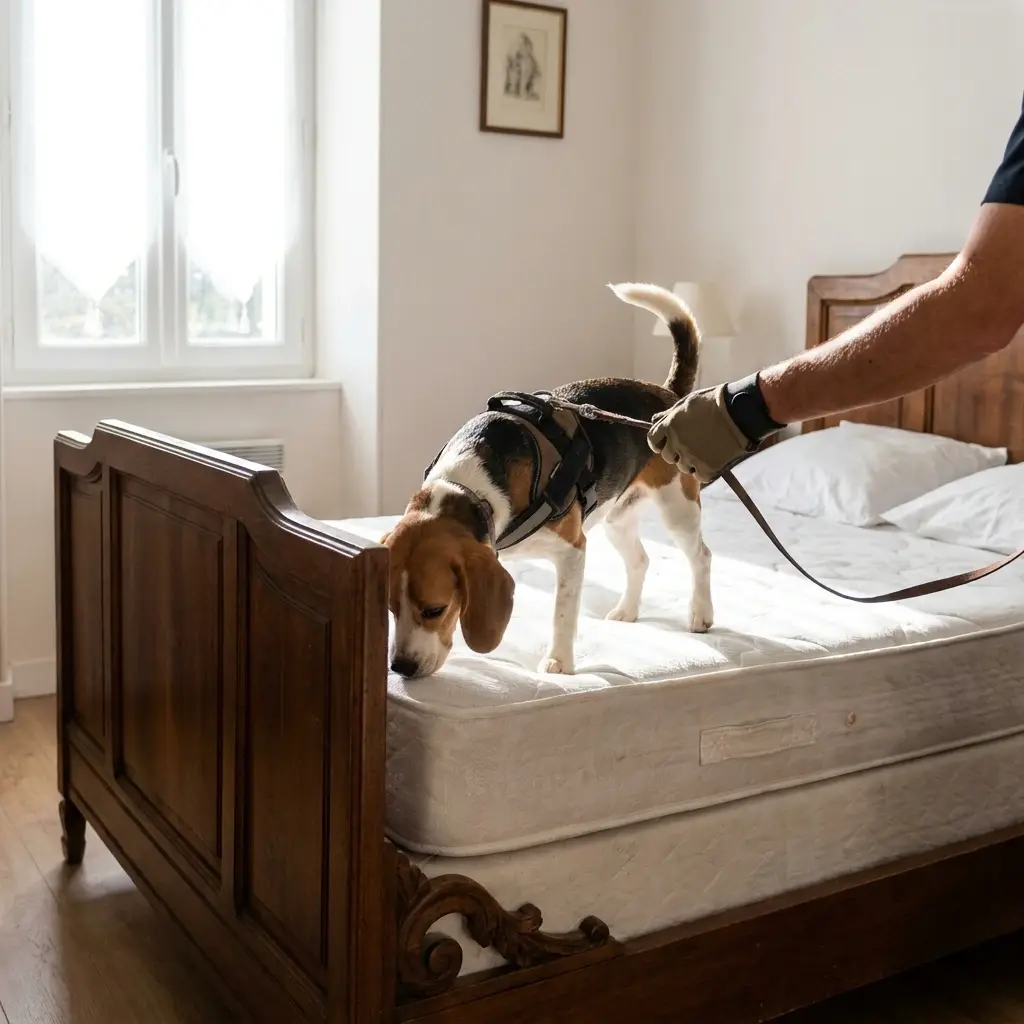 Comment se déroule la détection canine à Tucquegnieux ?