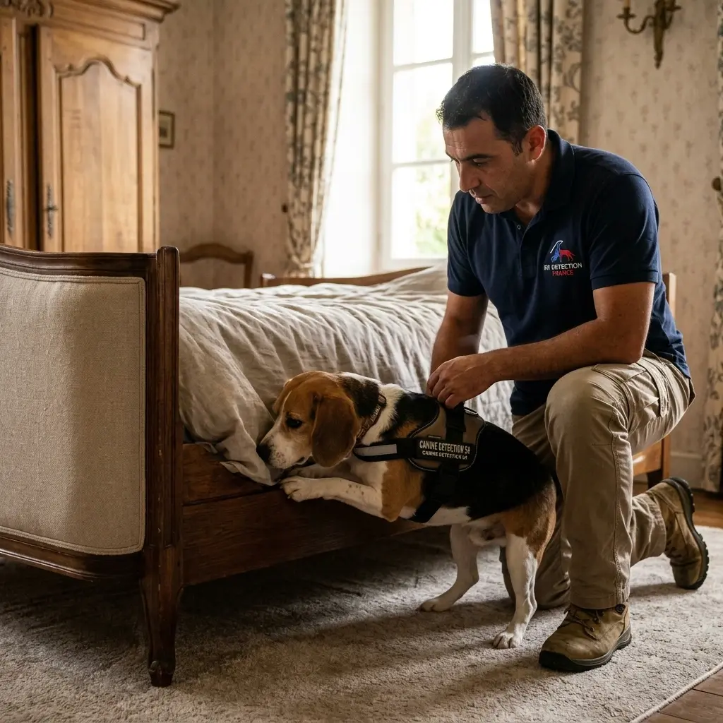 L'art de la détection canine pour éradiquer les nuisibles