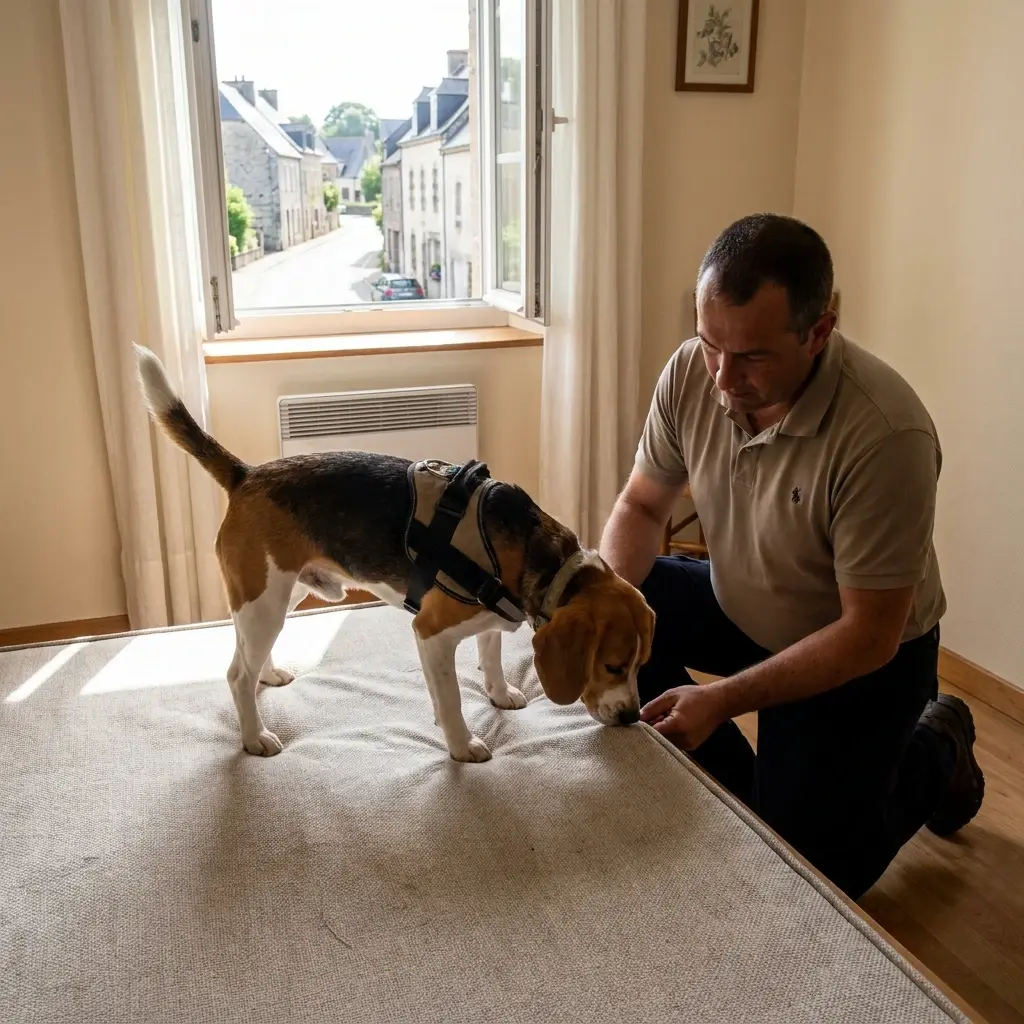 Détection canine punaise de lit Trieux (54750)