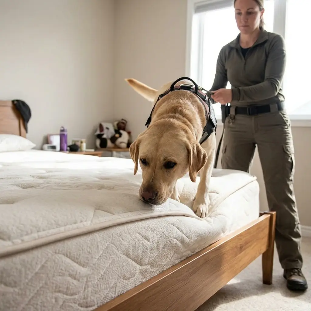 Détection canine punaise de lit Bois-de-Haye (54840)