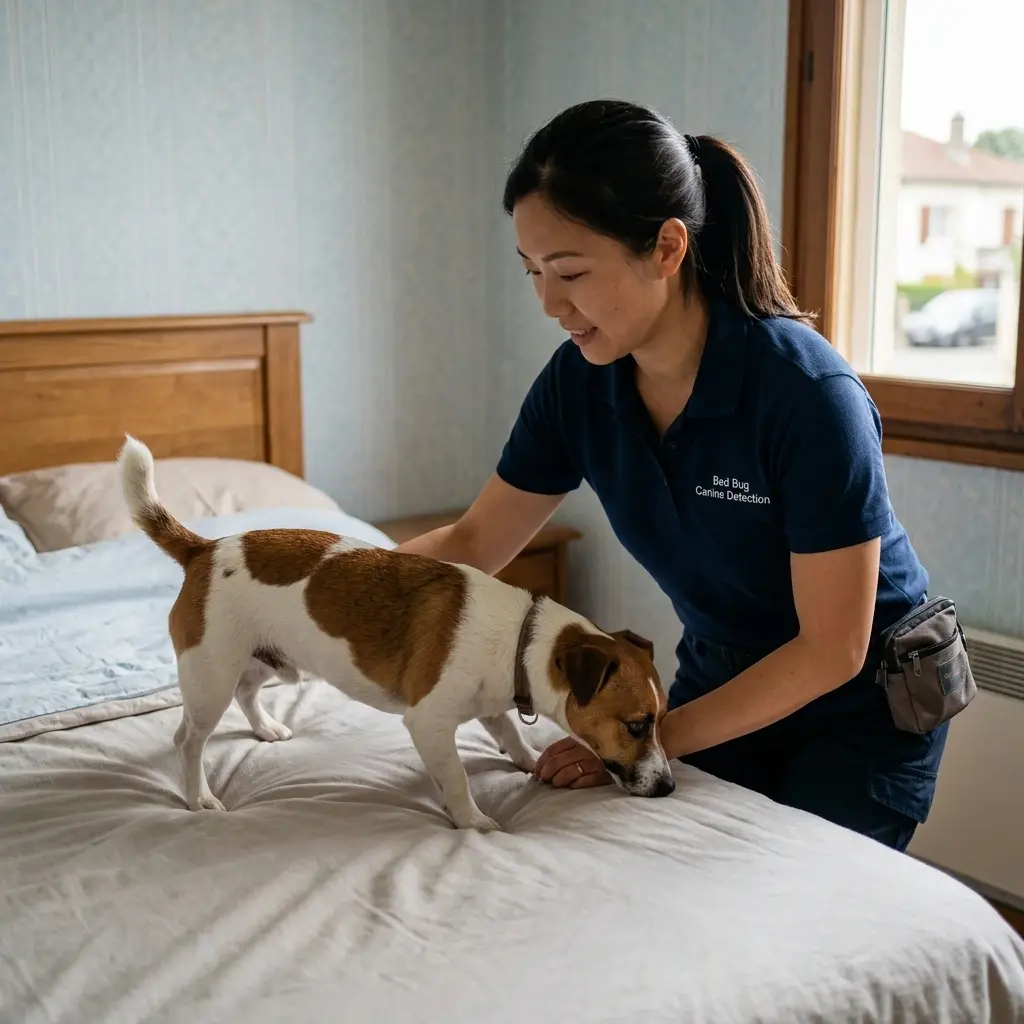 Comment se déroule la détection canine à Ancerville ?