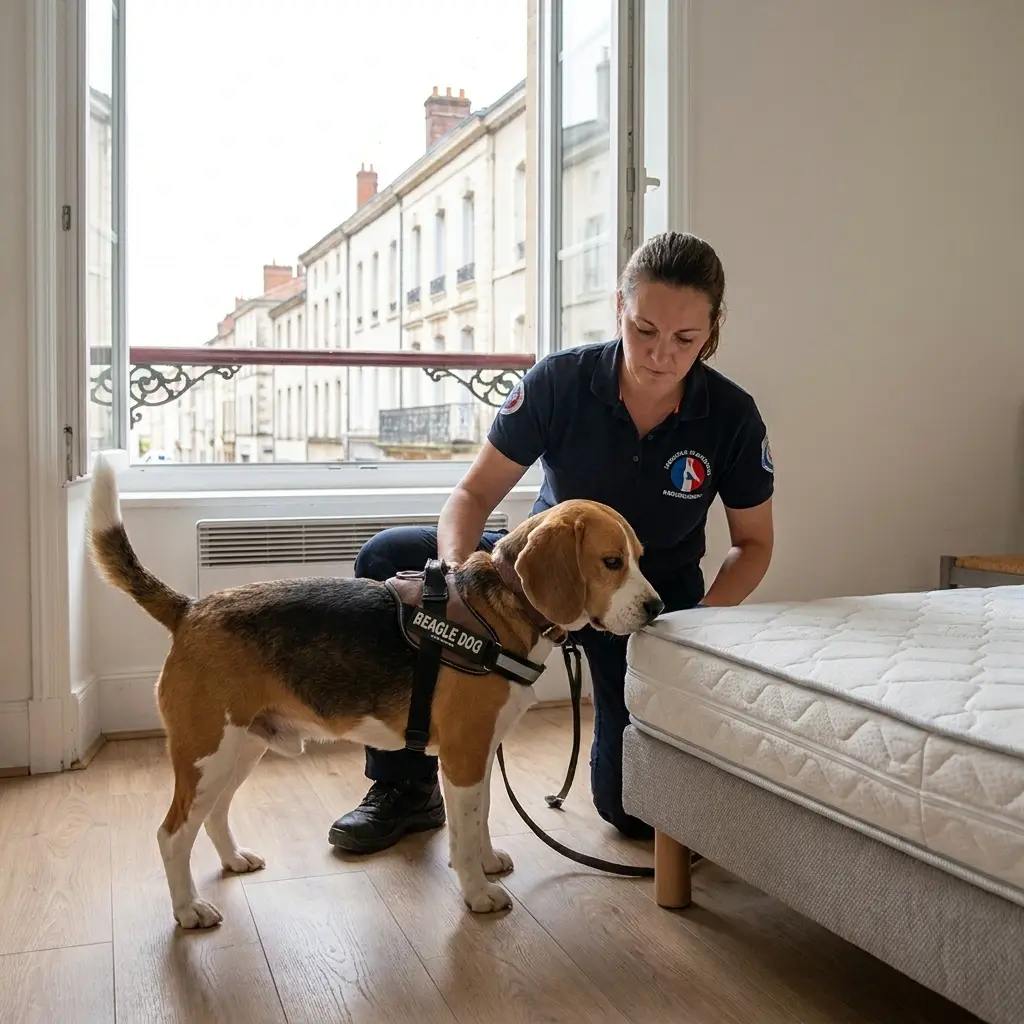 Comment se déroule la détection canine à Commercy ?