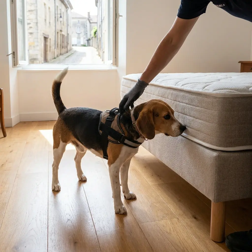 Détection canine punaise de lit Saint-Mihiel (55300)