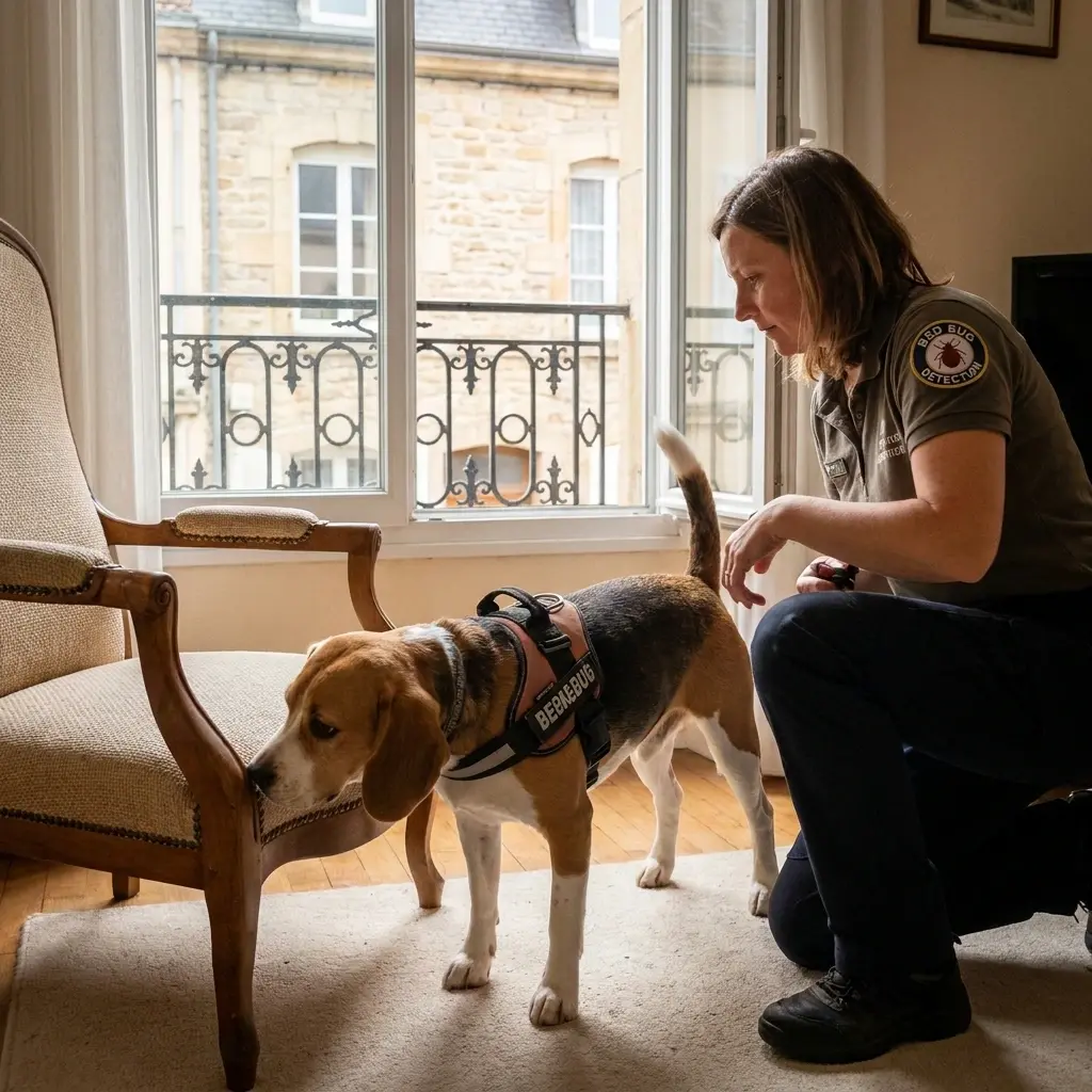 Pourquoi choisir notre détection canine à Étain ?