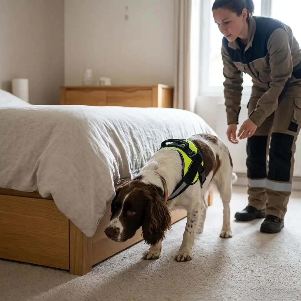 Comment se déroule la détection canine à Montmédy ?