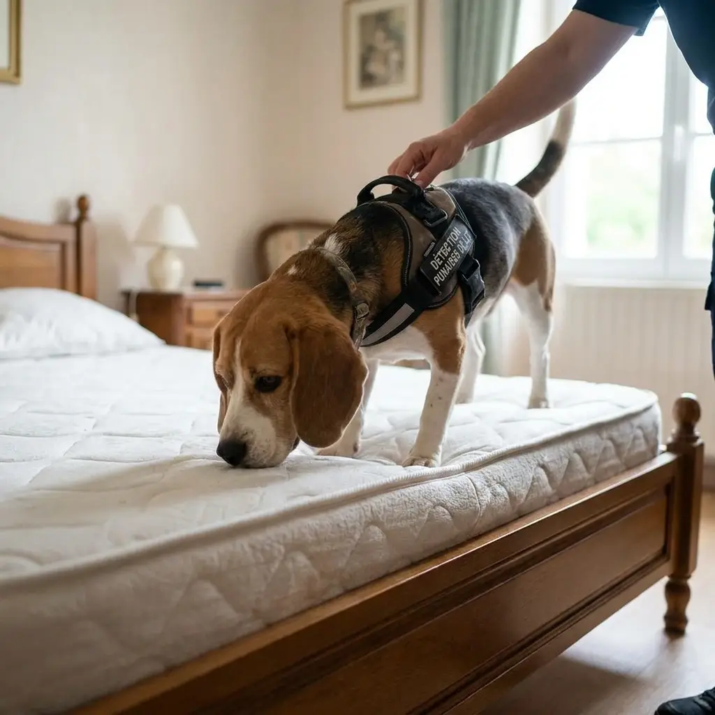 Détection canine punaise de lit Stenay (55700)