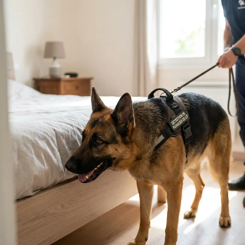 Détection canine punaise de lit Thierville-sur-Meuse (55840)