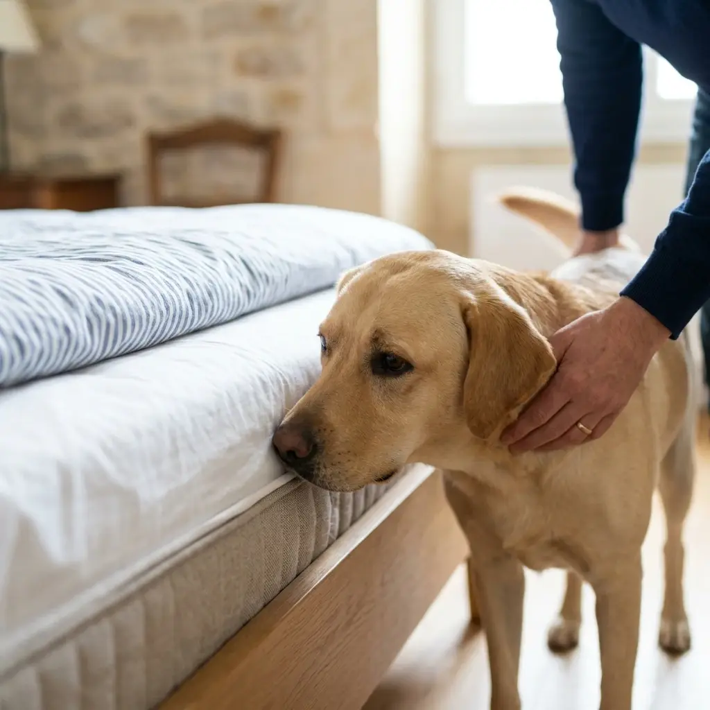 Comment réagir avant l'arrivée du chien détecteur à Metz