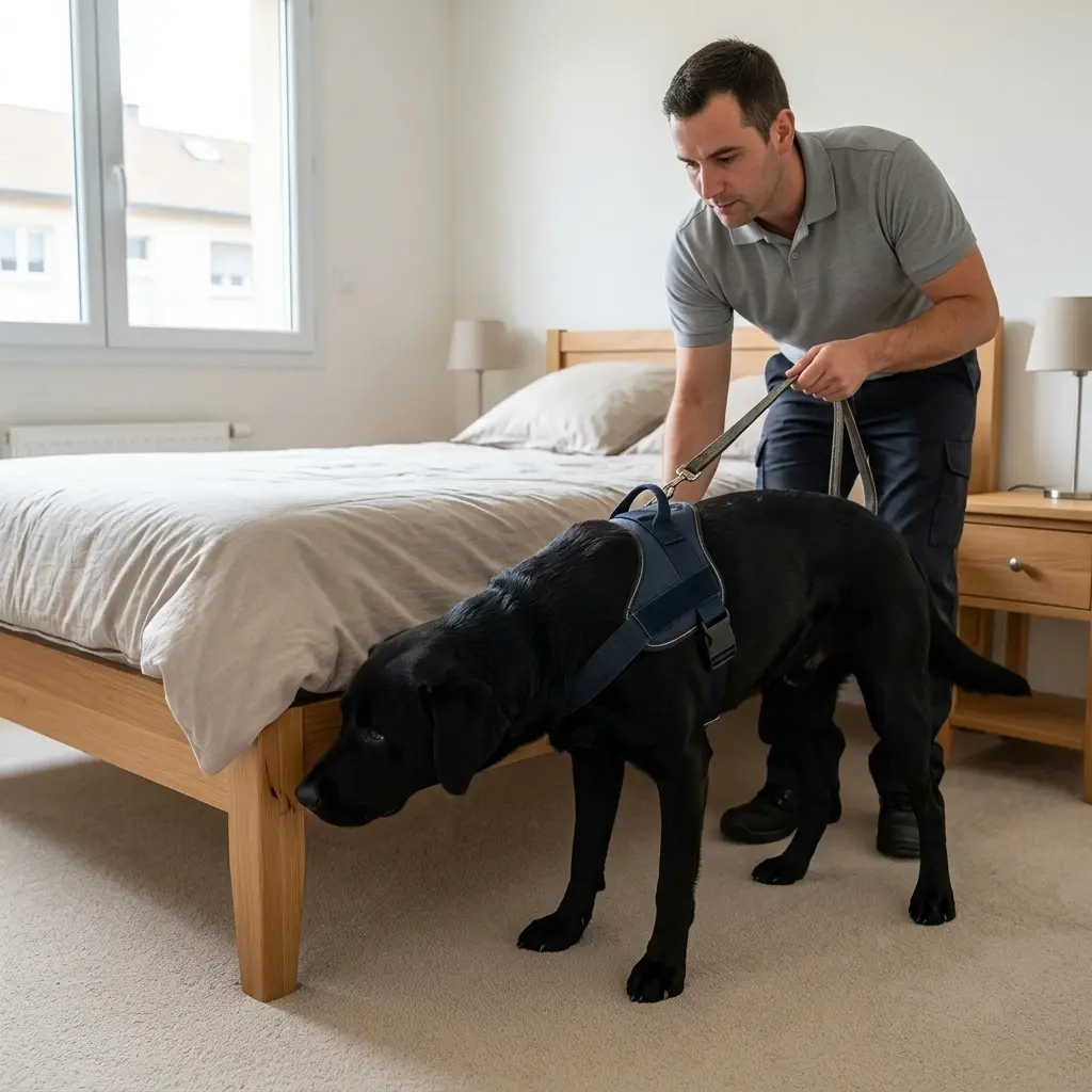Comment fonctionne la recherche canine sur le terrain