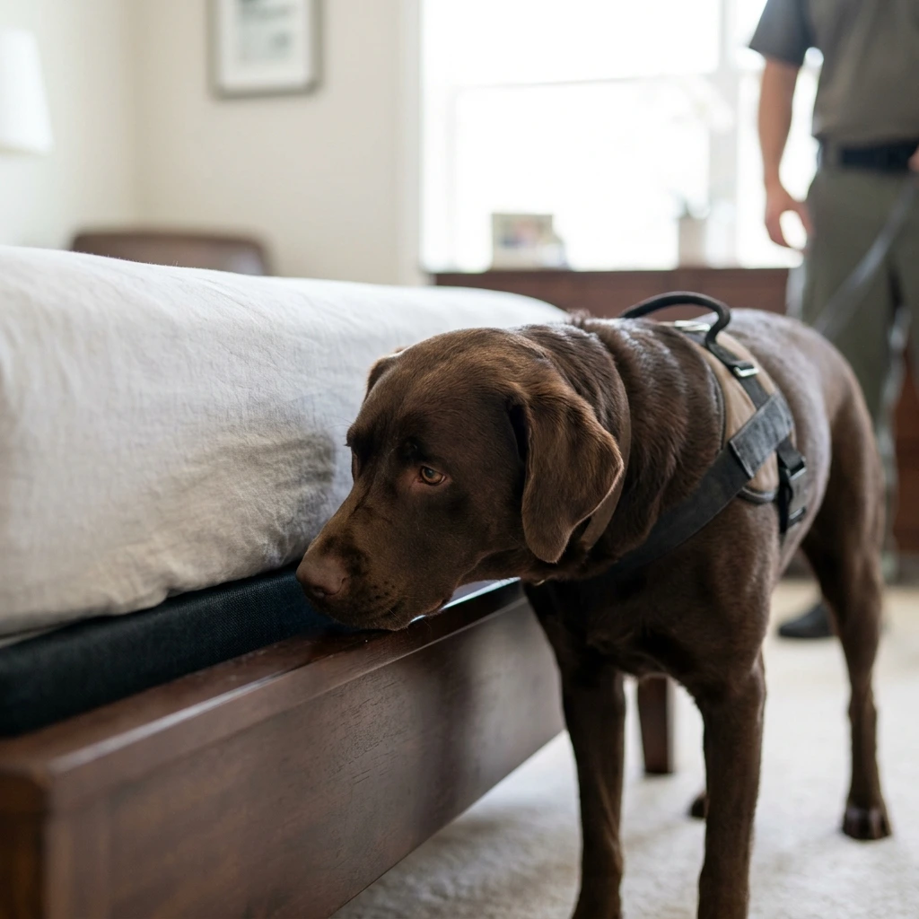 Détection canine punaise de lit Rombas (57120)