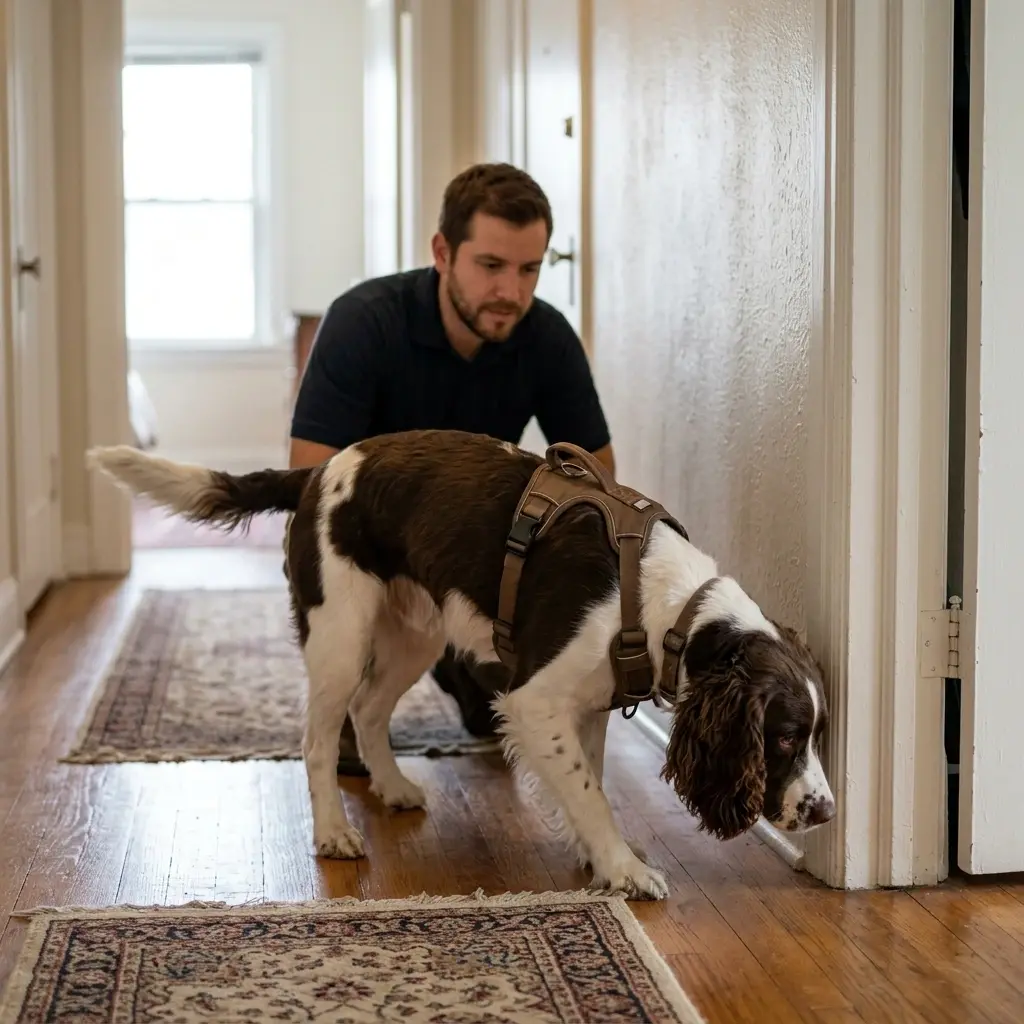 Comment se déroule la détection canine à Creutzwald ?