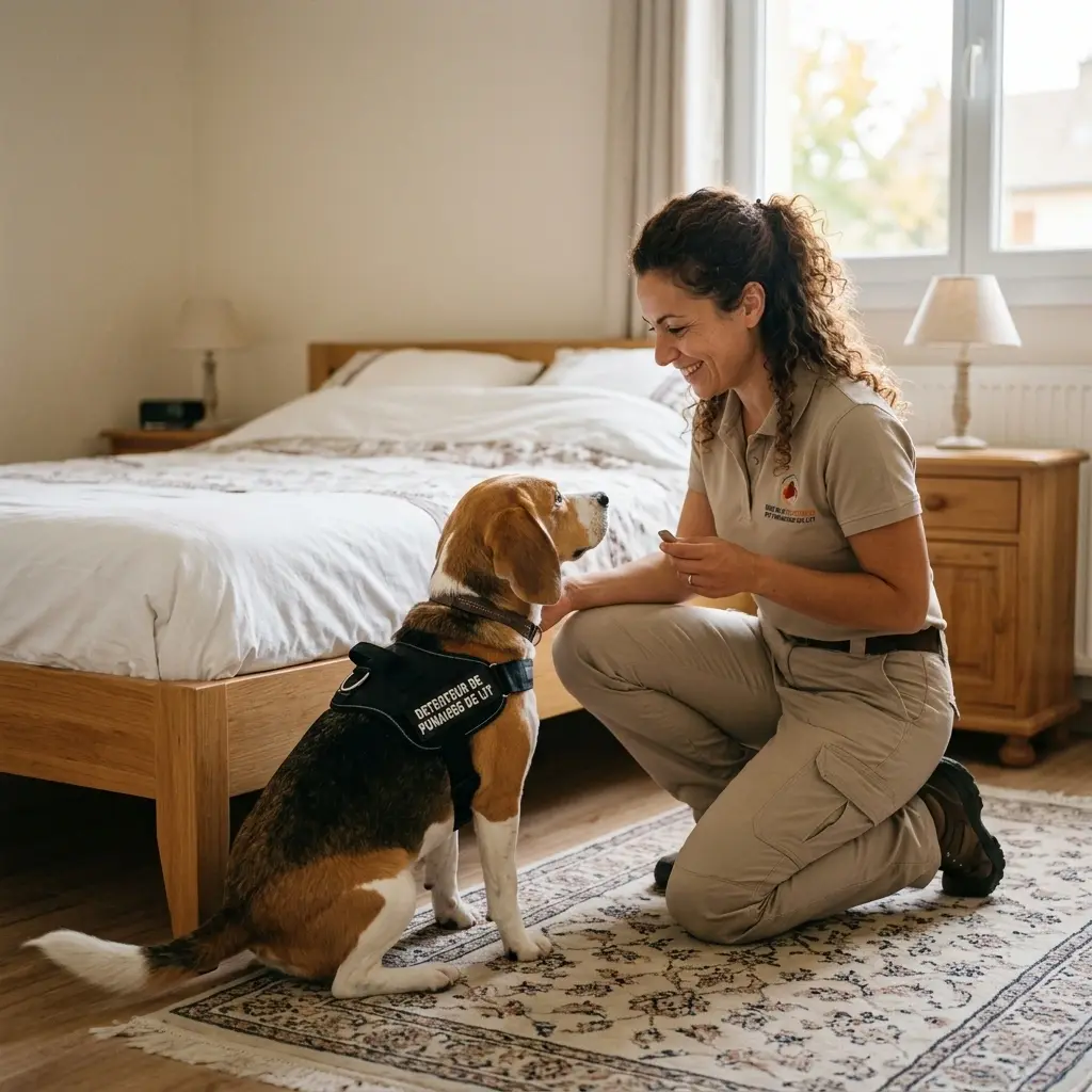 Comment se déroule la détection canine à Scy-Chazelles ?