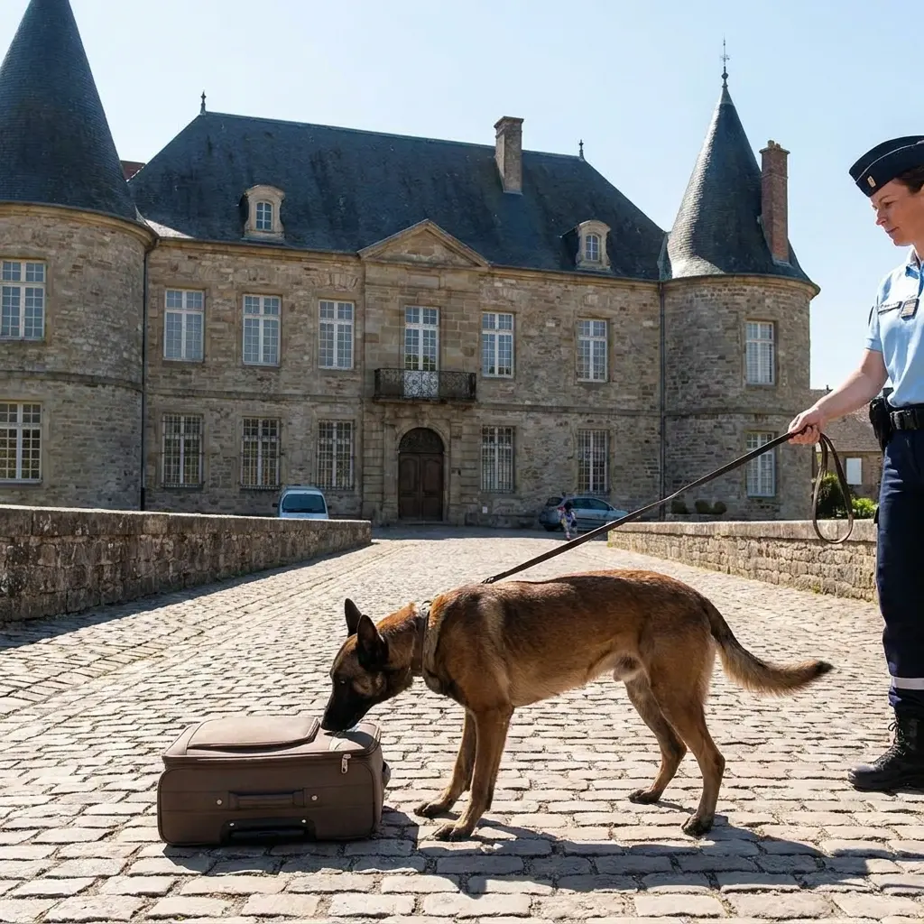 Comment se déroule la détection canine à Château-Salins ?