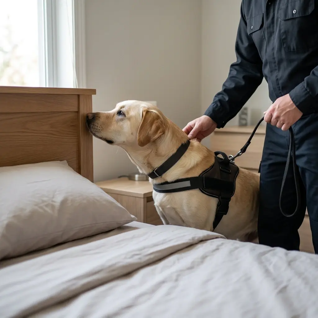 Détection canine punaise de lit Terville (57180)