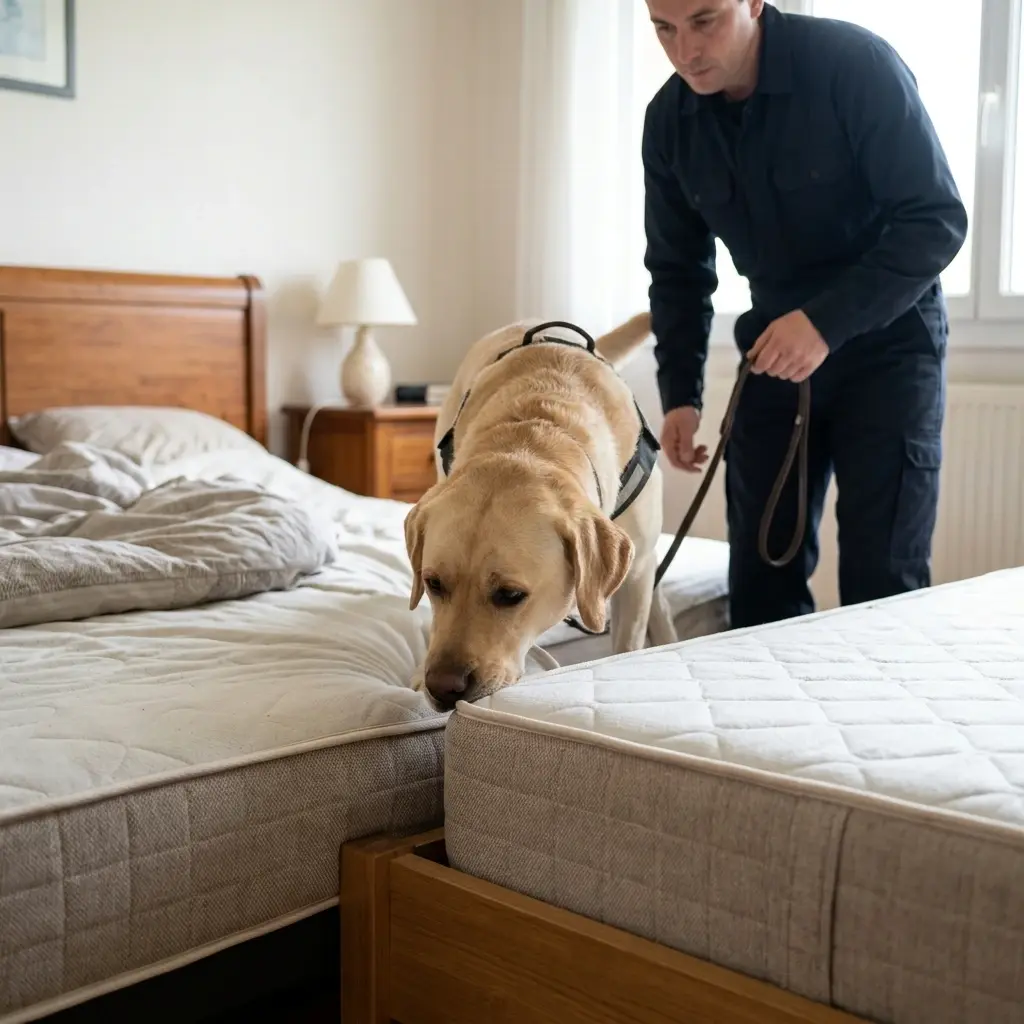 Détection canine punaise de lit Vitry-sur-Orne (57185)