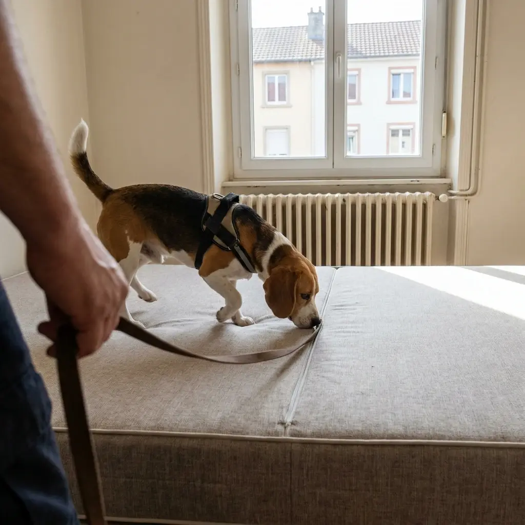 Comment se déroule la détection canine à Florange ?