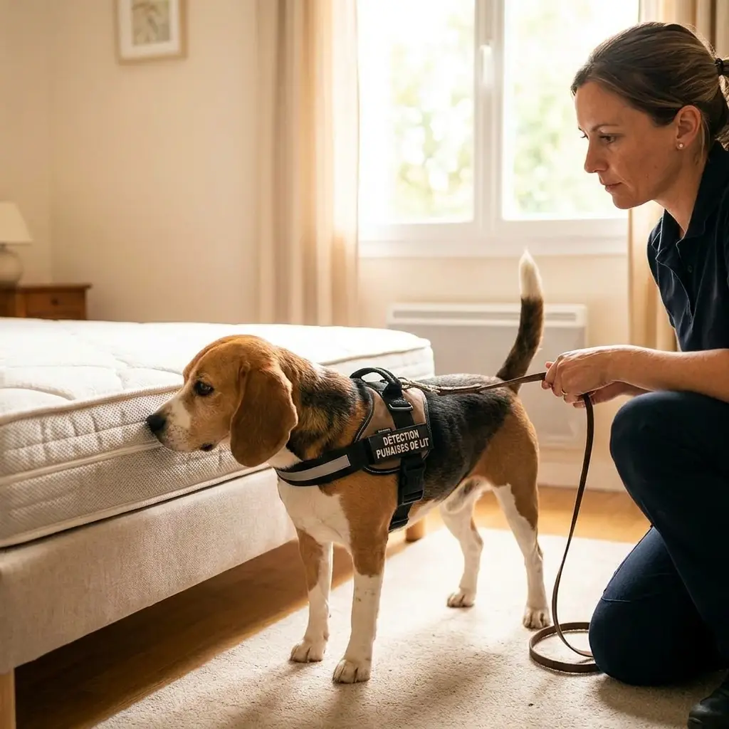 Détection canine punaise de lit Moyeuvre-Grande (57250)
