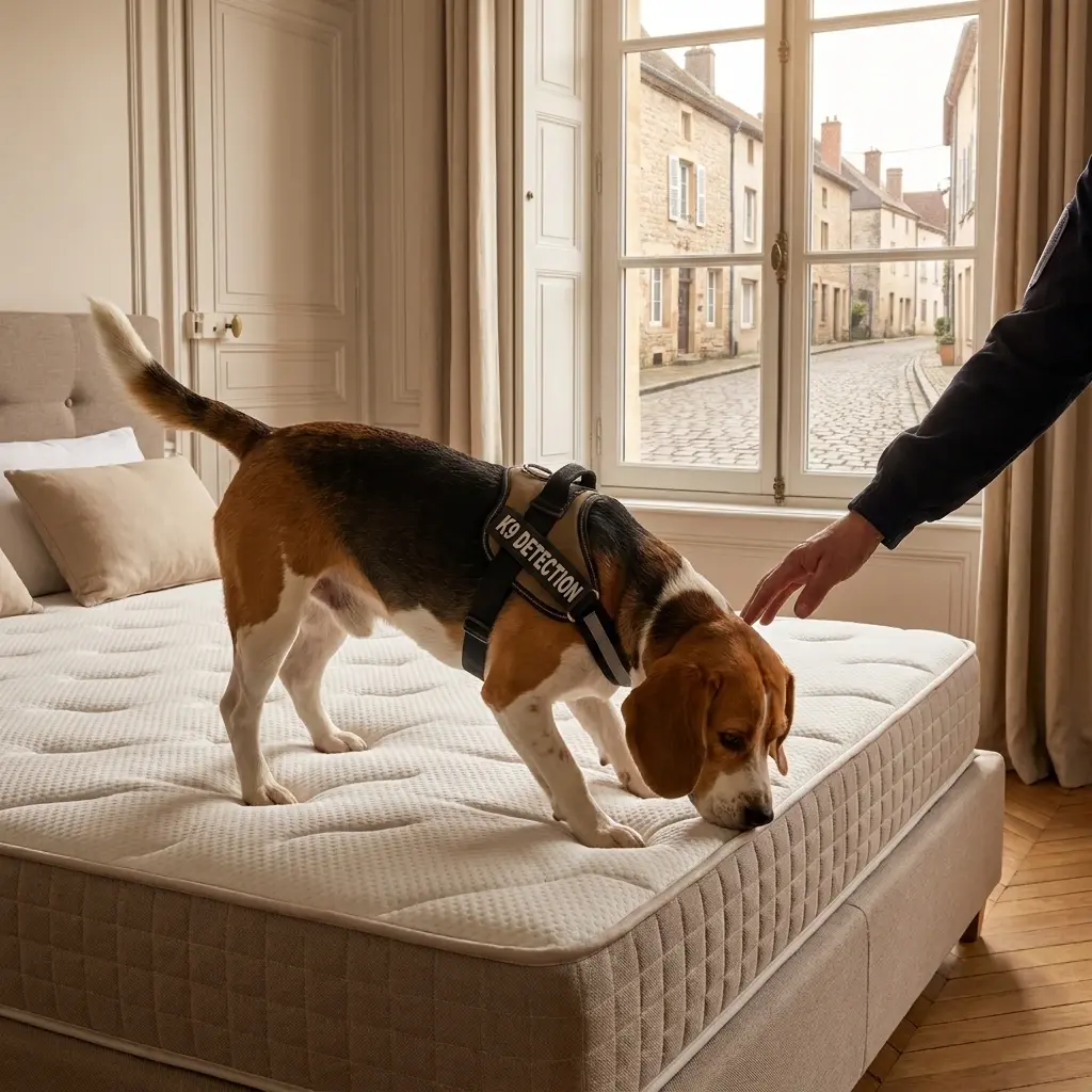 Détection canine punaise de lit Sainte-Marie-aux-Chênes (57255)