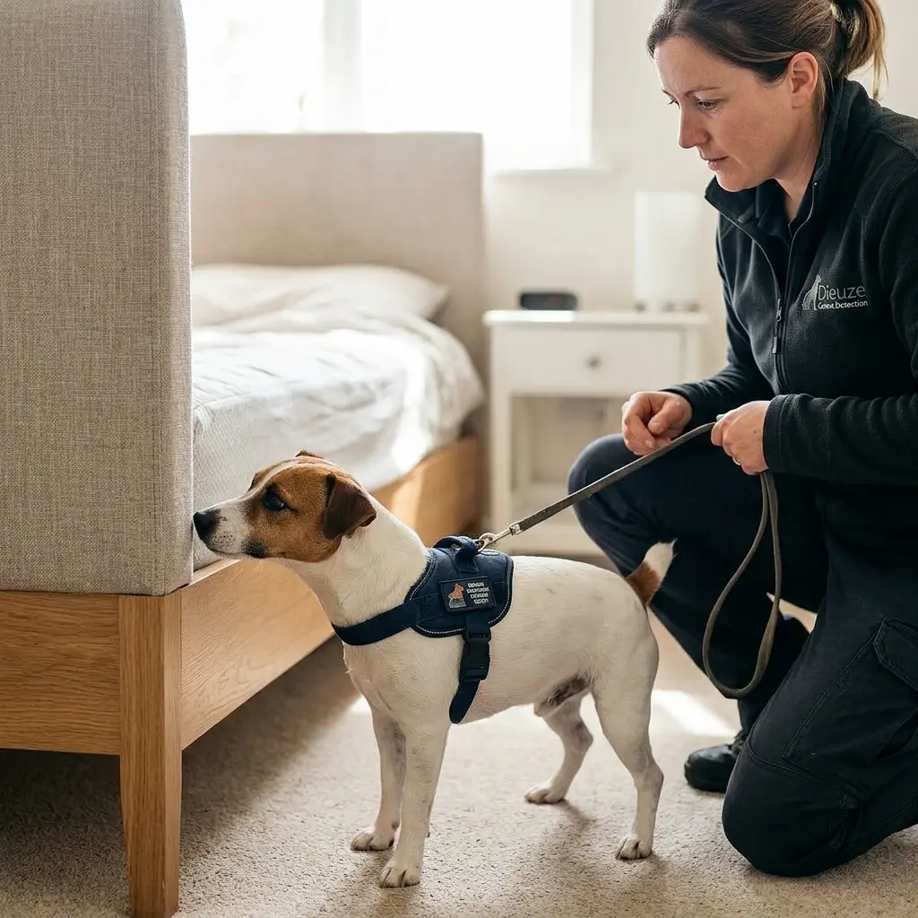 Comment se déroule la détection canine à Dieuze ?