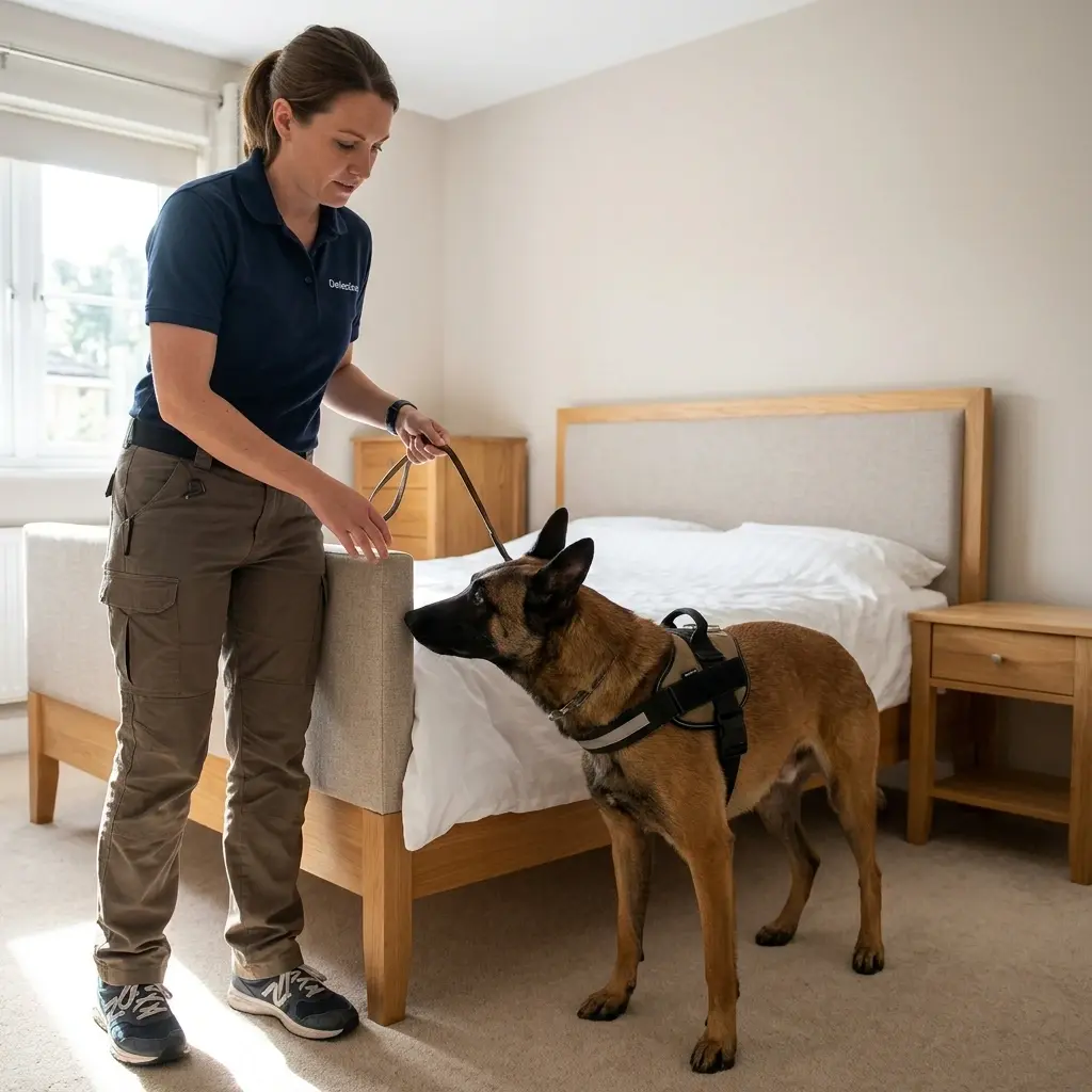 Détection canine punaise de lit Dieuze (57260)