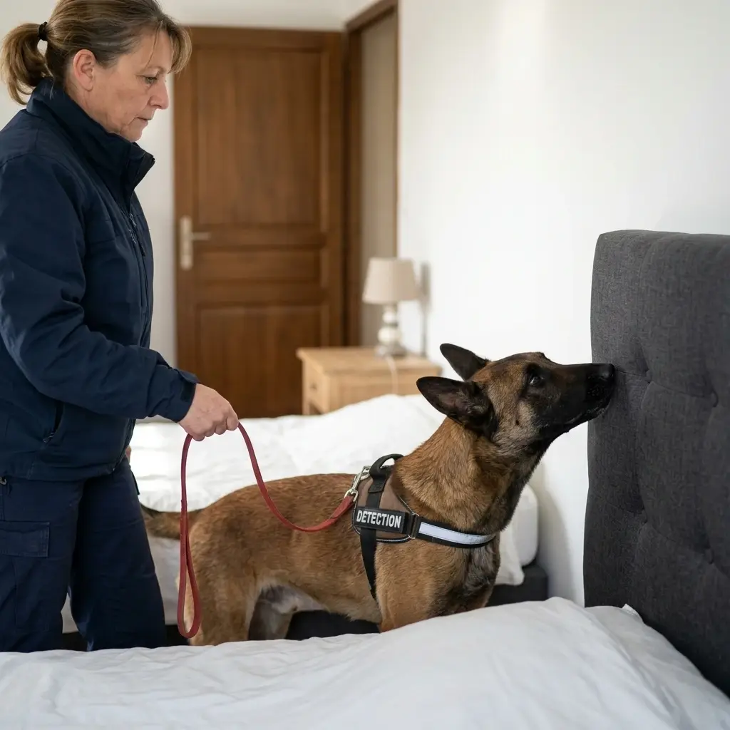 Détection canine punaise de lit Uckange (57270)