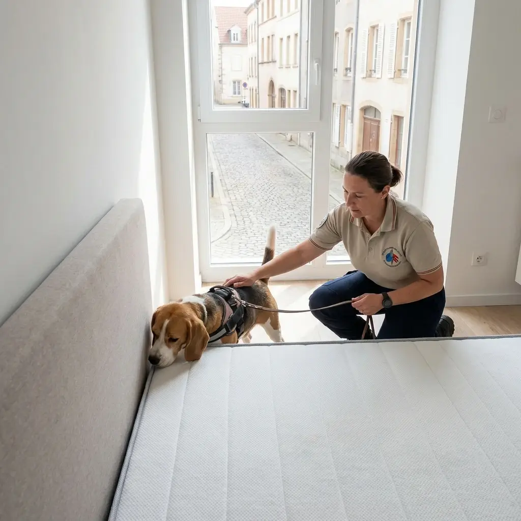 Comment se déroule la détection canine à Maizières-lès-Metz ?