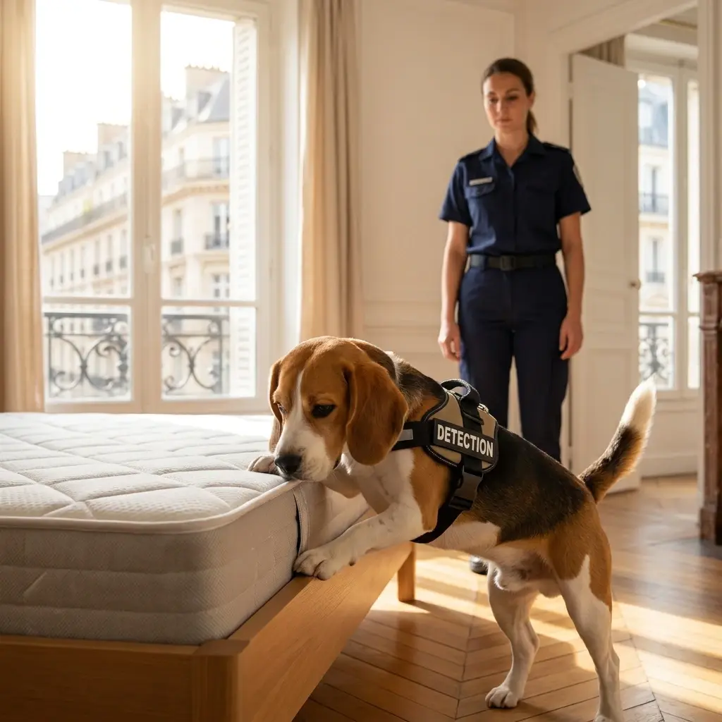 Détection canine punaise de lit Maizières-lès-Metz (57280)