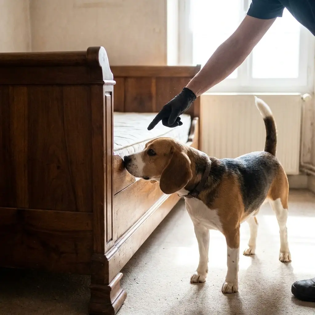 Comment se déroule la détection canine à Fameck ?