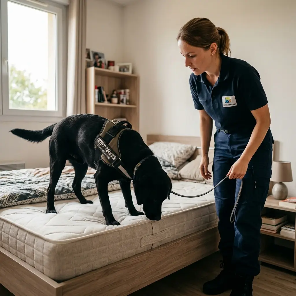 Détection canine punaise de lit Serémange-Erzange (57290)