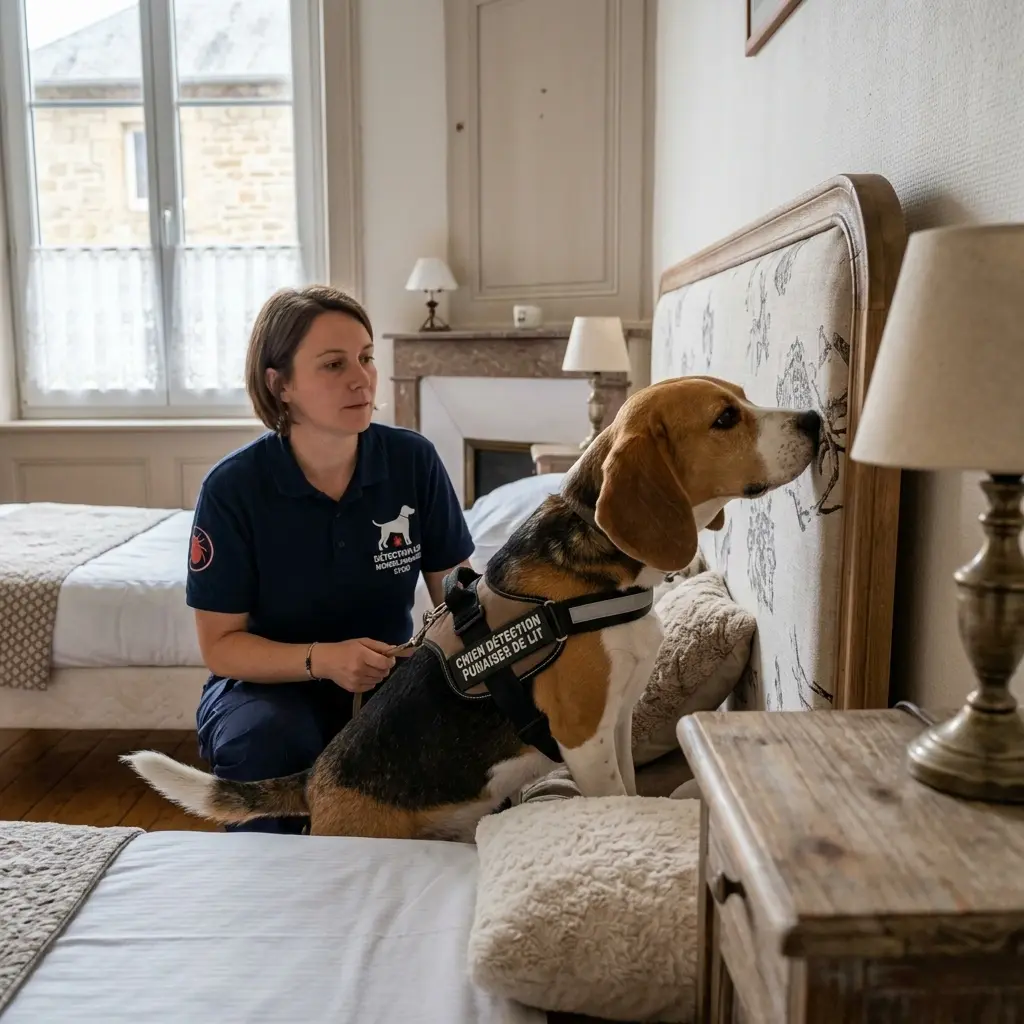 Détection canine punaise de lit Mondelange (57300)