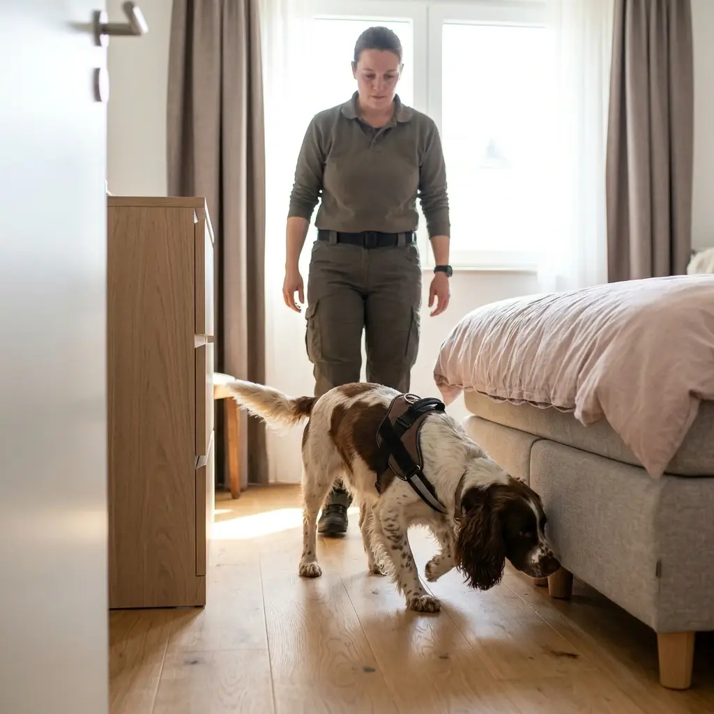 Détection canine punaise de lit Bertrange (57310)