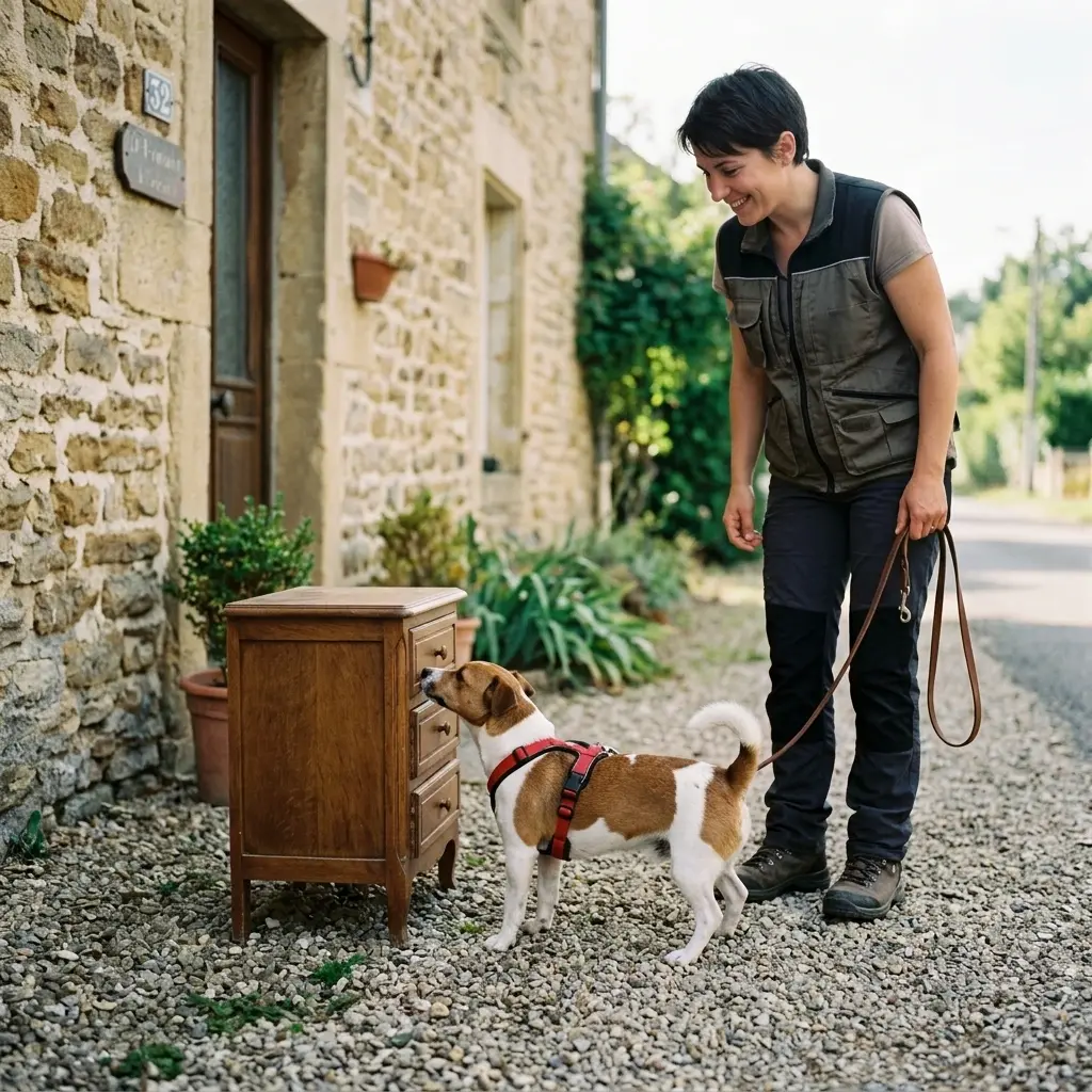 Comment se déroule la détection canine à Bouzonville ?