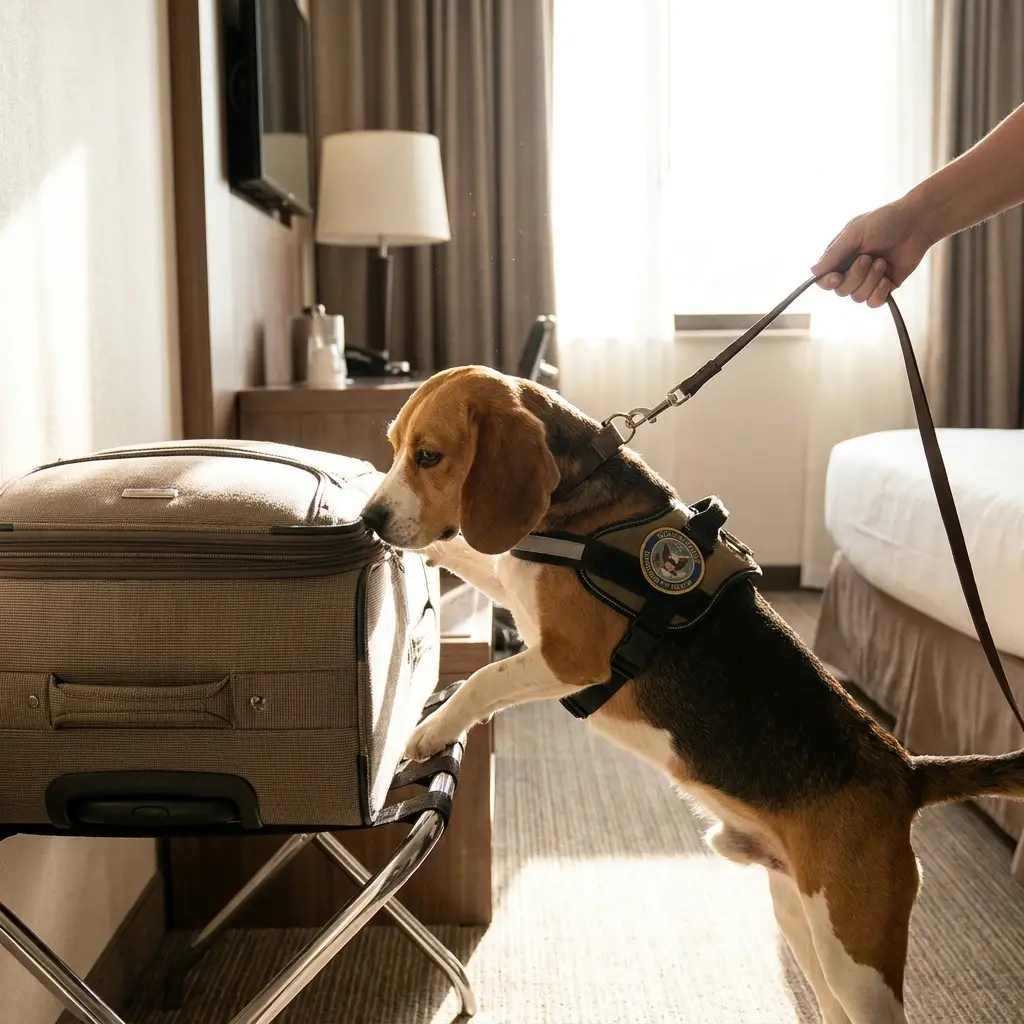 Une approche canine pour une localisation précise