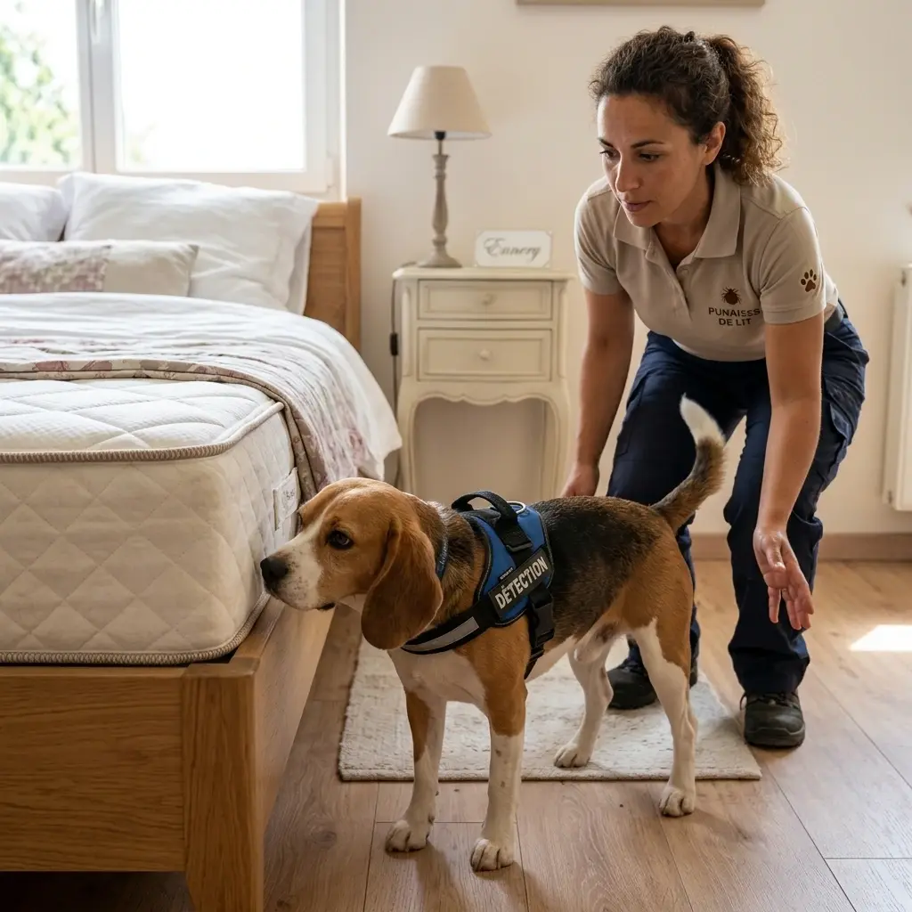 Détection canine punaise de lit Ennery (57365)