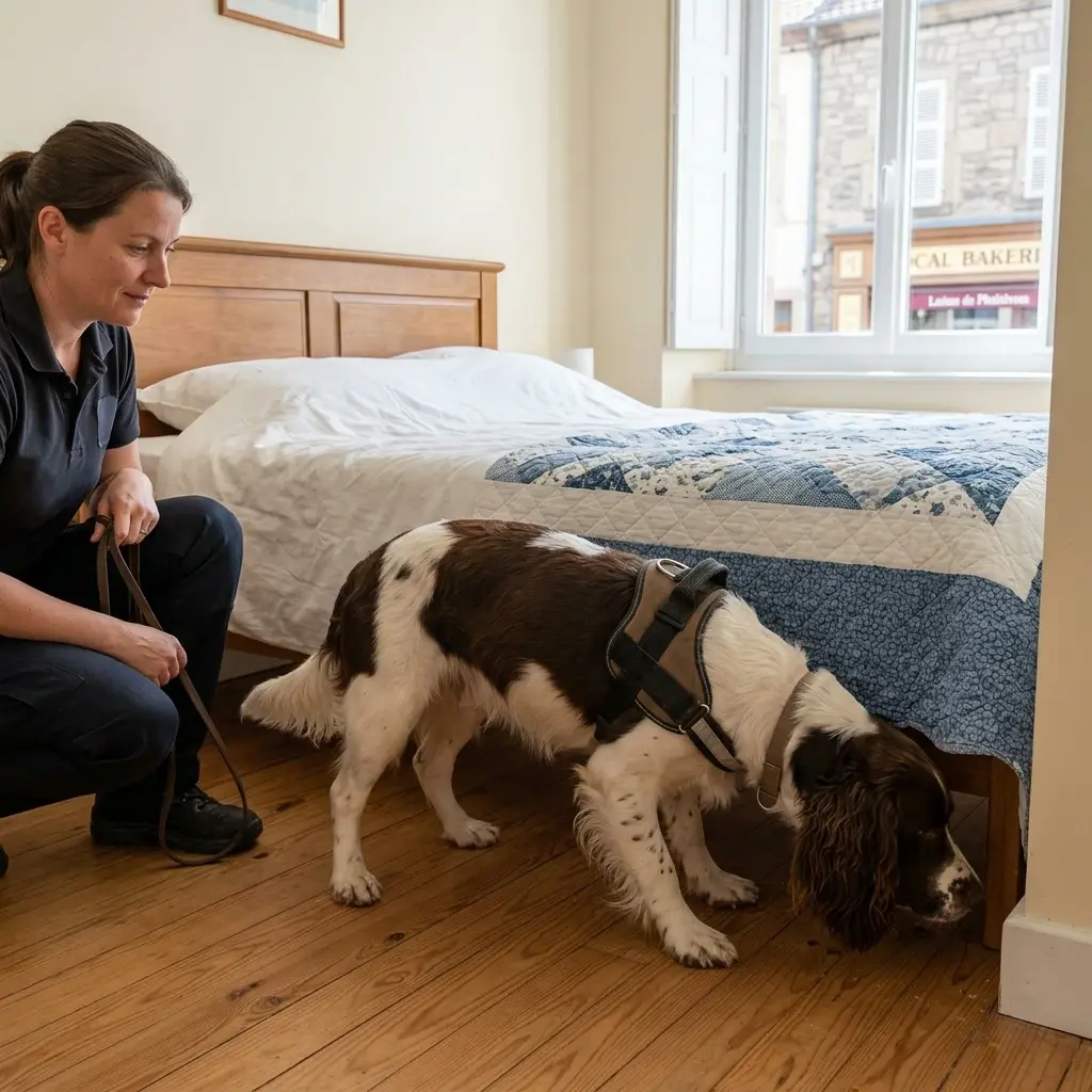 Comment se déroule la détection canine à Phalsbourg ?