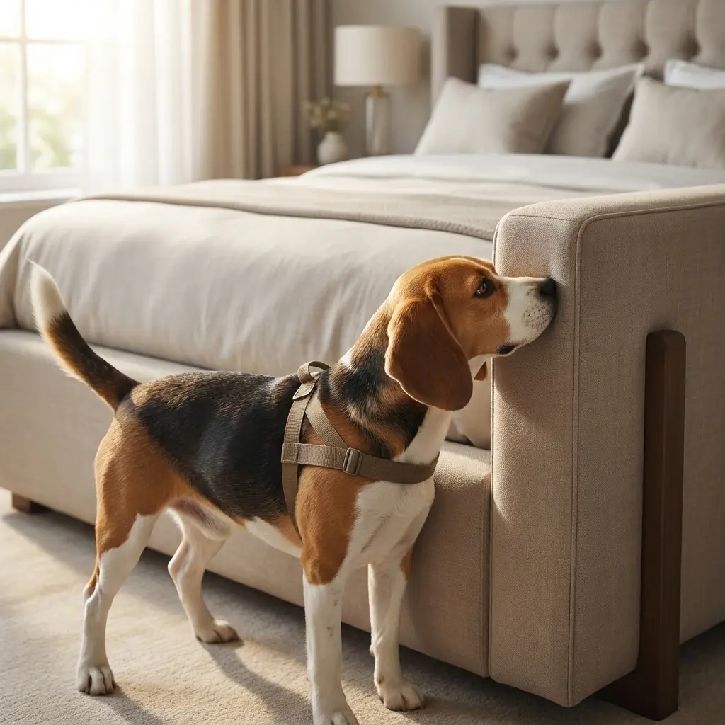 Comment fonctionne la recherche canine sur le terrain ?